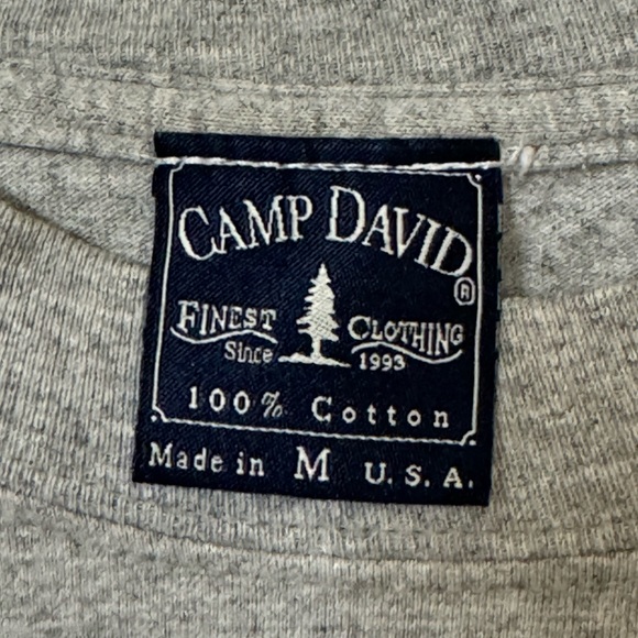 Eagle’s Fly Shop Yellowstone Fishing Camp David Long Sleeve T-Shirt Mens M RARE - Picture 4 of 4